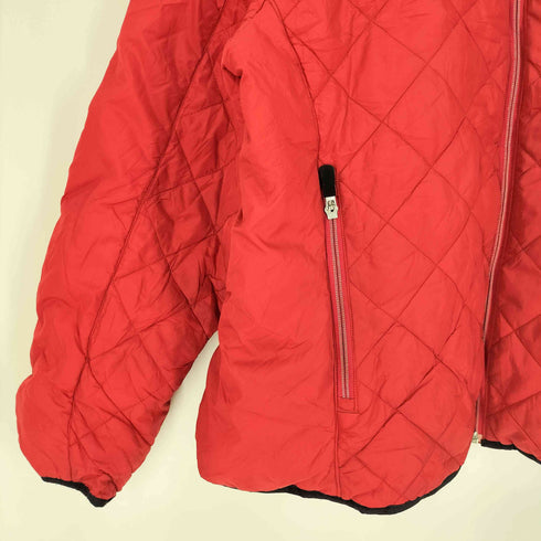ランズエンド LANDS END Quilted Insulated Hot Pink Full Zip Up Jacket キルティング インサレーテッド ホットピンク フルジップアップ ジャケット メンズ