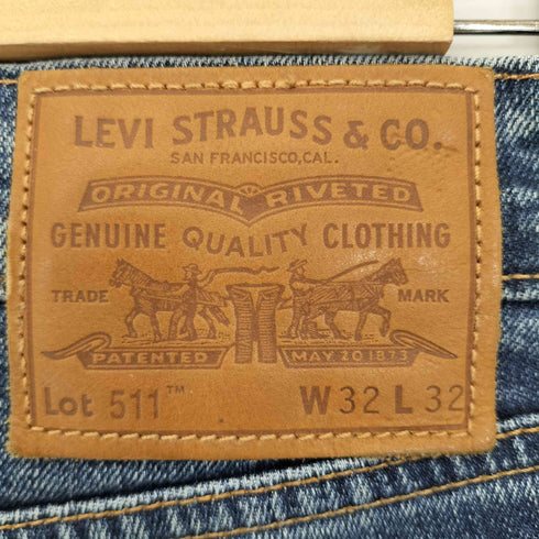 リーバイス Levis WATER LESS BIG E 511 ウォーターレス スリムフィット デニム メンズ W32 L32