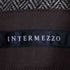 インターメッツォ INTERMEZZO ライナー付き 玉虫 ハーフコート メンズ LL