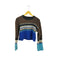 メゾンスペシャル MAISON SPECIAL Multi Border Short Length Knit Tops レディース FREE