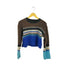 メゾンスペシャル MAISON SPECIAL Multi Border Short Length Knit Tops レディース FREE