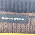 メゾンスペシャル MAISON SPECIAL Multi Border Short Length Knit Tops レディース FREE