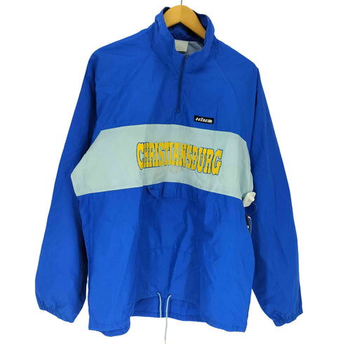 HIND CHRISTIANSBURGプリント ハーフジップ ドローコード ナイロン ジャケット メンズ