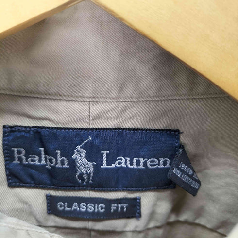 ラルフローレン RALPH LAUREN CLASSIC FIT ボタンダウン シャツ メンズ import:M