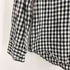ブラックコムデギャルソン BLACK COMME des GARCONS AD2008 ギンガムチェック レギュラーカラー シャツ メンズ JPN:L