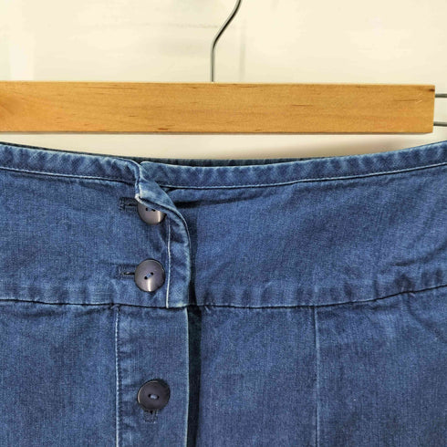 アーペーセー A.P.C. フロントボタン デニムロングスカート レディース EUR:38