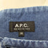 アーペーセー A.P.C. フロントボタン デニムロングスカート レディース EUR:38