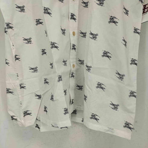 バーバリーロンドン BURBERRY LONDON ロゴマーク 総柄 シャツ メンズ JPN:L