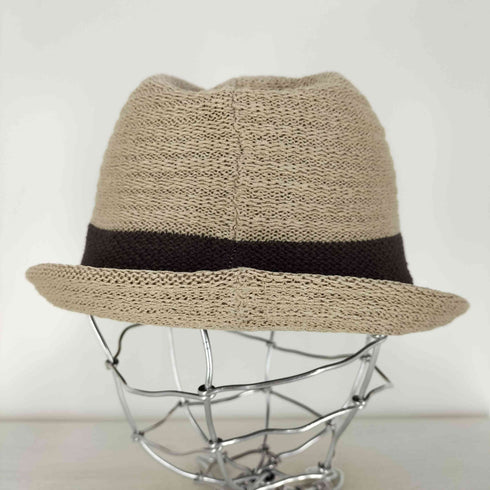 アクアスキュータム AQUASCUTUM コットン混 リネン ハット メンズ S-SS