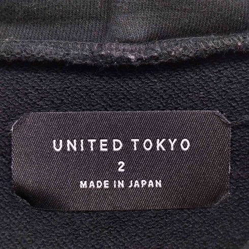 ユナイテッドトウキョウ UNITED TOKYO 【OnE】スウェットウラケパーカー メンズ JPN:2