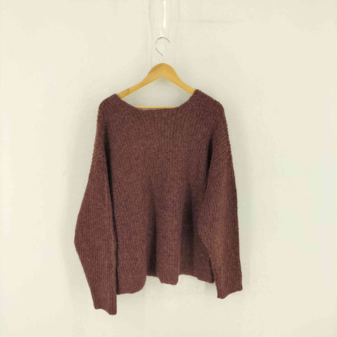 クヌースマーフ Knuth Marf Uneck knit pullover レディース FREE