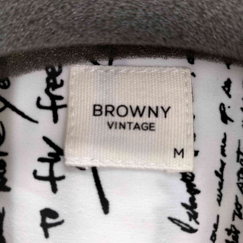 ブラウニー BROWNY ストリートグラフィック半袖開襟シャツ メンズ JPN:M