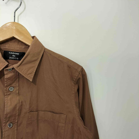 カバンドズッカ CABANE de ZUCCa 00s 製品染め レギュラーカラー シャツ メンズ JPN:M