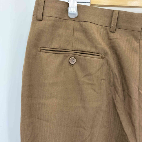 DESIGNED IN ITALY 2タック ストライプ ワイドパンツ メンズ 40L