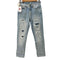デンハム DENHAM HEIDI STRAIGHT FIT パッチワーク ストレートデニム レディース US:26-27
