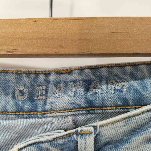 デンハム DENHAM HEIDI STRAIGHT FIT パッチワーク ストレートデニム レディース US:26-27