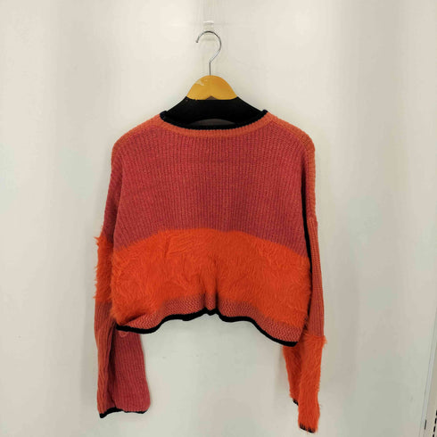 ローズバッド ROSE BUD クロップド ブロッキング ニット レディース