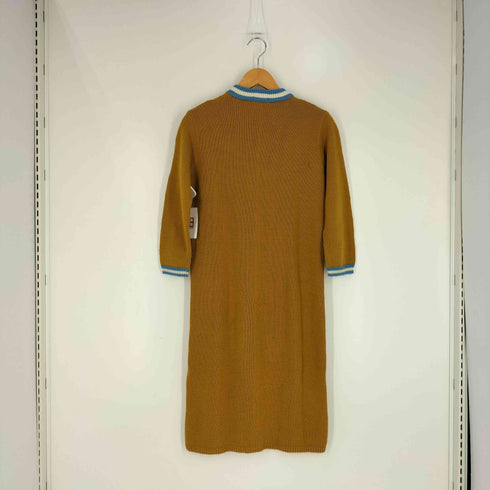 60s Sears qunion Bagaan リブライン ニットワンピース レディース