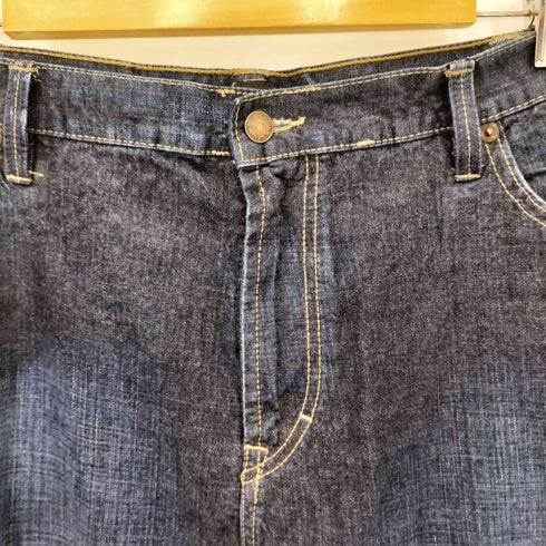 ショーンジョン Sean john ジップフライ インディゴ ワイド デニムパンツ メンズ W42 L32