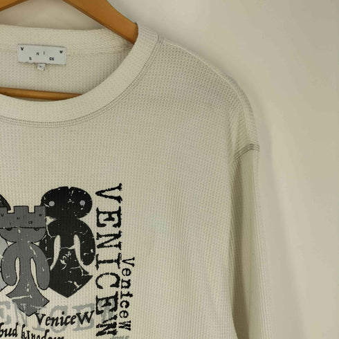 VENICE W Waffle Tee レディース import:L