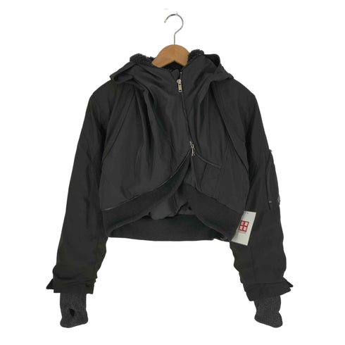 DIFFERENTIS Cropped Bomber Jacket レディース OS