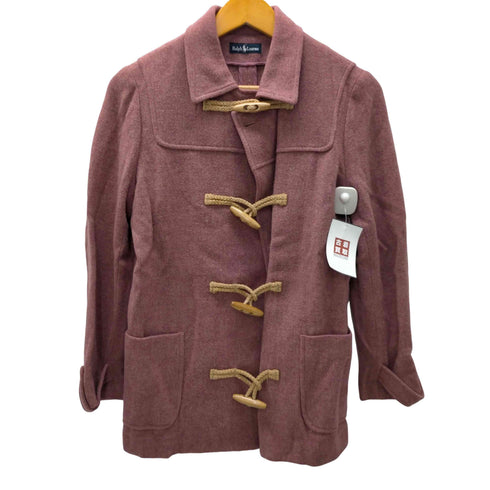 ラルフローレン RALPH LAUREN ウール メランジ ダッフル コート レディース