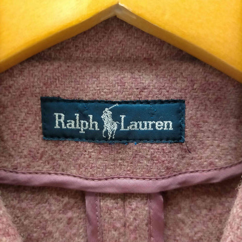 ラルフローレン RALPH LAUREN ウール メランジ ダッフル コート レディース