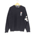 ハフ HUF 25AW X ISAAC HAYES BLACK MOSES KNIT SWEATER メンズ import:M