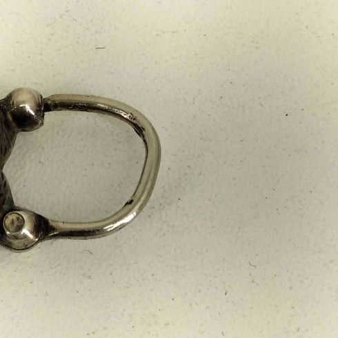 Antique Victorian Silver Heart Padlok Clasp Pendant メンズ