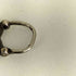 Antique Victorian Silver Heart Padlok Clasp Pendant メンズ
