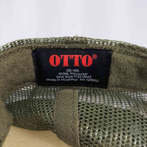 オット otto フロント刺繍 トラッカーキャップ メンズ