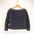 ステラマッカートニー STELLA McCARTNEY ネックロゴスウェットシャツ オフショル レディース 38