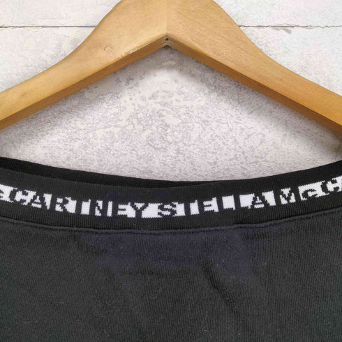 ステラマッカートニー STELLA McCARTNEY ネックロゴスウェットシャツ オフショル レディース 38