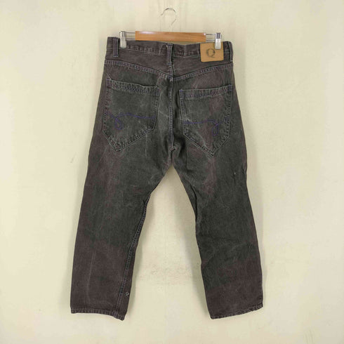 Q By Cruel 00S Purple Stitch Jeans メンズ 36/32
