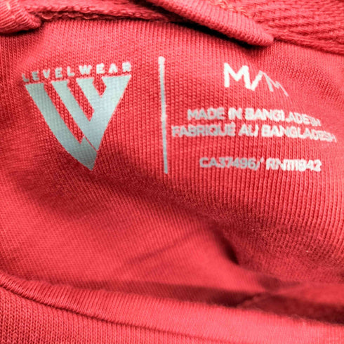 Levelwear ベースボールチームロゴ プルオーバー パーカー メンズ import:M