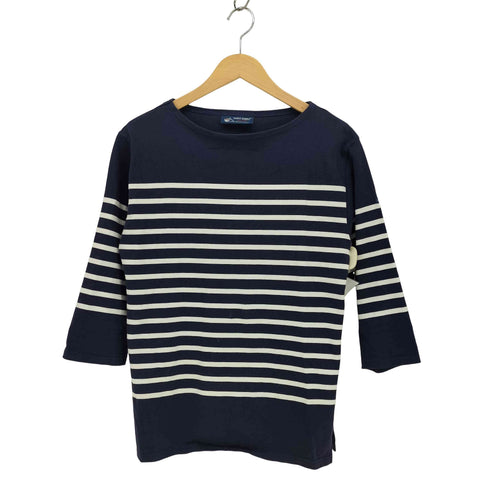 セントジェームス SAINT JAMES フランス製 スリット ボートネック L/S カットソー レディース 36