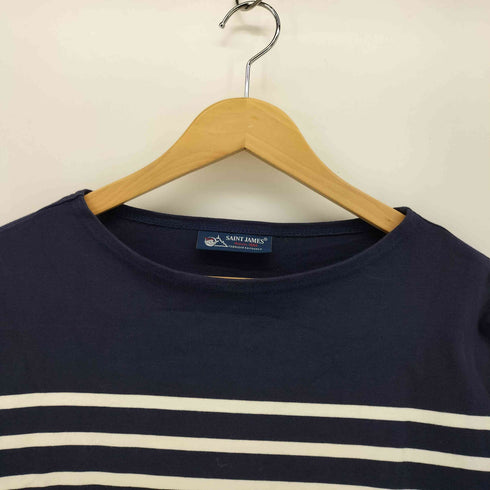 セントジェームス SAINT JAMES フランス製 スリット ボートネック L/S カットソー レディース 36