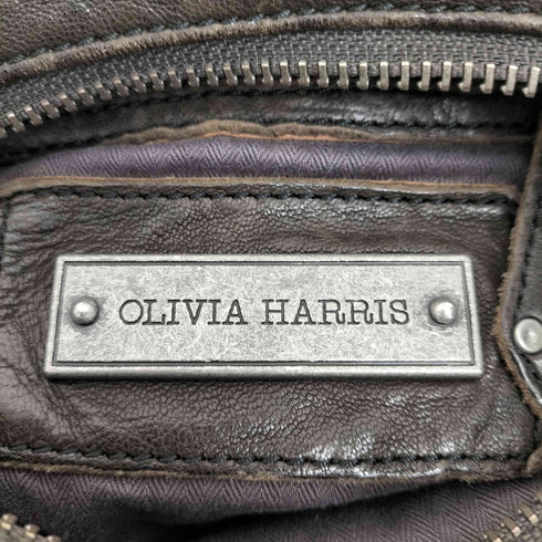 Olivia Harris 本革 ショルダーバッグ レディース