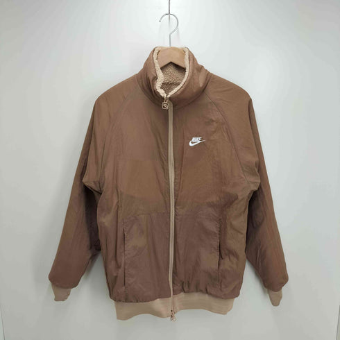 ナイキ NIKE swoosh full zip boa jacket リバーシブル ボアジャケット レディース JPN:S
