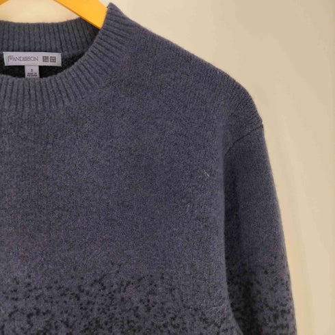 ユニクロ UNIQLO スフレヤーングラデーションクルーネックセーター メンズ JPN:S