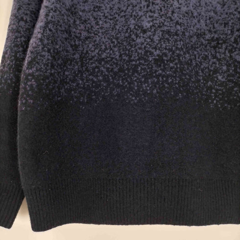 ユニクロ UNIQLO スフレヤーングラデーションクルーネックセーター メンズ JPN:S