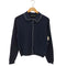 ザラ ZARA ピーターパンカラーニットジャケット カーディガン レディース import:M