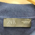 ザラ ZARA ピーターパンカラーニットジャケット カーディガン レディース import:M