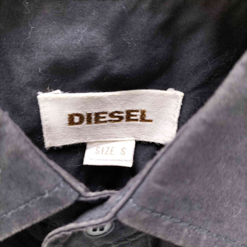 ディーゼル DIESEL COSY STILL FRESH AND YOUNGワッペン半袖シャツ メンズ import:S