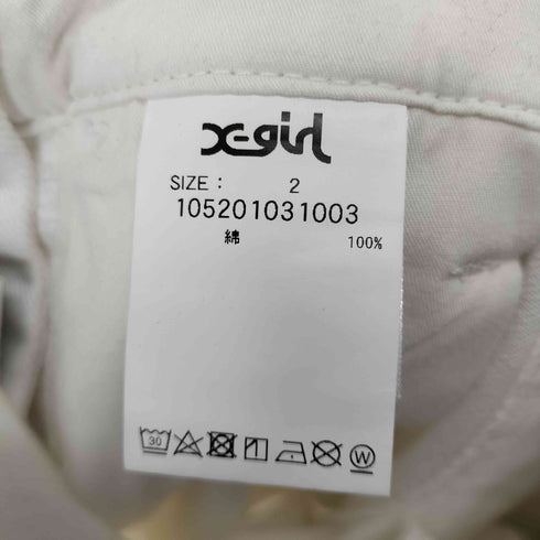 エックスガール X-girl WIDE TAPERED OVERALL オーバーオール レディース 2