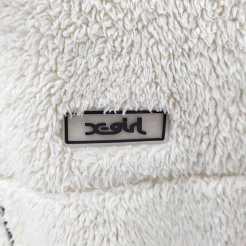 エックスガール X-girl ZIP UP BOA JACKET レディース JPN:M