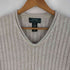ローレンラルフローレン LAUREN RALPH LAUREN 80-90s PETITE シルクリネン ロールネックニット レディース import:L