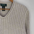 ローレンラルフローレン LAUREN RALPH LAUREN 80-90s PETITE シルクリネン ロールネックニット レディース import:L