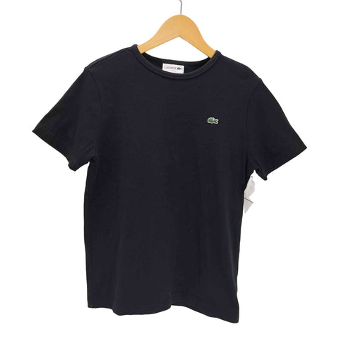 ラコステ LACOSTE SLIM FIT ワンぽいんt刺繍クルーネックTシャツ メンズ import:S