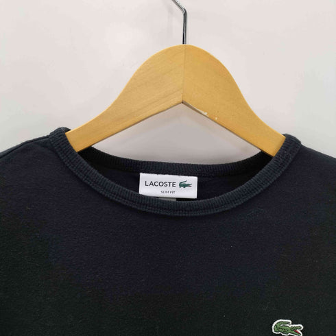 ラコステ LACOSTE SLIM FIT ワンぽいんt刺繍クルーネックTシャツ メンズ import:S